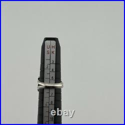 Vintage James Avery Sterling Silver Snowflake Ring Size 3 Retired Design