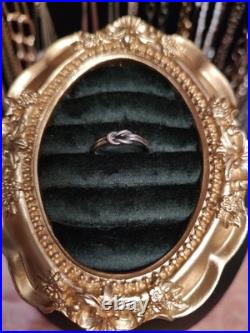 Vintage Retired James Avery 925 Sterling Silver Lovers Knot Ring Size 7