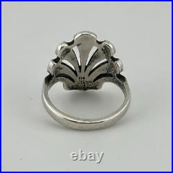 Vintage Retired James Avery Shell Sterling Silver Ring Scallop Size 2.5 2.75 Vintage Retired James Avery Shell Sterling Silver Ring Scallop Size 2.5 2.75