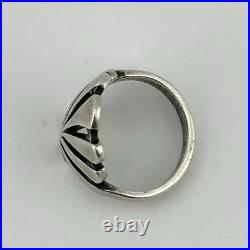 Vintage Retired James Avery Shell Sterling Silver Ring Scallop Size 2.5 2.75