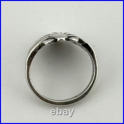 Vintage Retired James Avery Shell Sterling Silver Ring Scallop Size 2.5 2.75