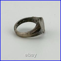 Vintage Retired James Avery Solid Texas Ring Size 4 Rare