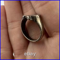 Vintage Retired James Avery Solid Texas Ring Size 4 Rare