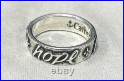 Vintage Retired James Avery ring size 7 Faith Hope And Love