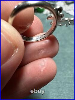 Vintage Sterling Silver James Avery Horse Dangle Ring Size 6