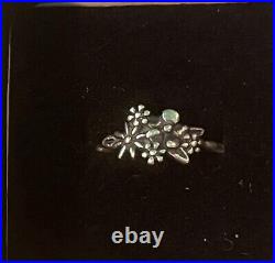 Vintage rare James Avery floral bouquet ring