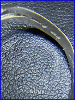 Vtg James Avery Signed Sterling Silver Snowflake Ring Sz 8 Retired Design