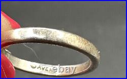 Vtg Retired James Avery DOVE OF PEACE Sterling Silver Dangle Charm Ring SZ 4.5 Vtg Retired James Avery DOVE OF PEACE Sterling Silver Dangle Charm Ring SZ 4.5